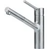 Franke Taros Neo - Miscelatore Da Lavello FC 6383.501 Con Bocca Di Erogazione Estraibile, Acciaio Inox 115.0596.383