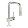 Grohe Minta - Miscelatore Da Lavello Con Doccetta Estraibile, Supersteel 32322DC2