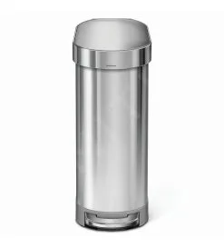 Simplehuman Pattumiere - Pattumiera Slim 45 L, Acciaio Inox Spazzolato CW2044 -Vendite Accessori per Cucina 82e6989af11f0545baf7218f
