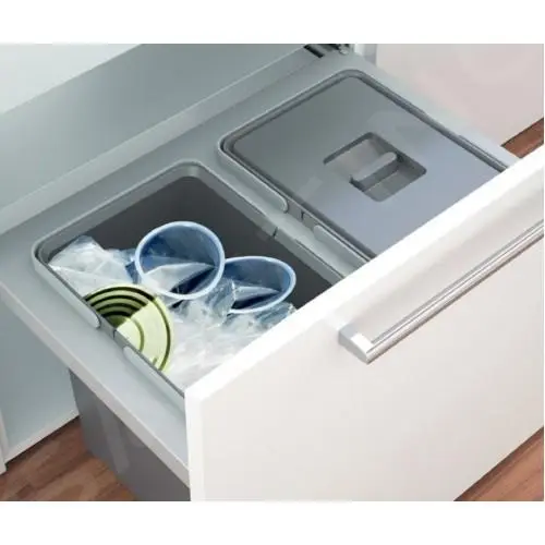 Franke Differenziatori - Cestino Portarifiuti Incorporato Garbo 60-2 121.0284.027 3 Franke Differenziatori - Cestino Portarifiuti Incorporato Garbo 60-2 121.0284.027 - immagine 3