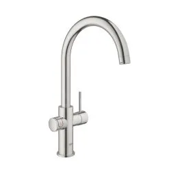 Grohe Red - Miscelatore Per Lavello Duo Con Boiler E Sistema Di Filtraggio, Serbatoio L, Supersteel 30079DC1 -Vendite Accessori per Cucina 8337a6f5859b2b986ce2ea8e