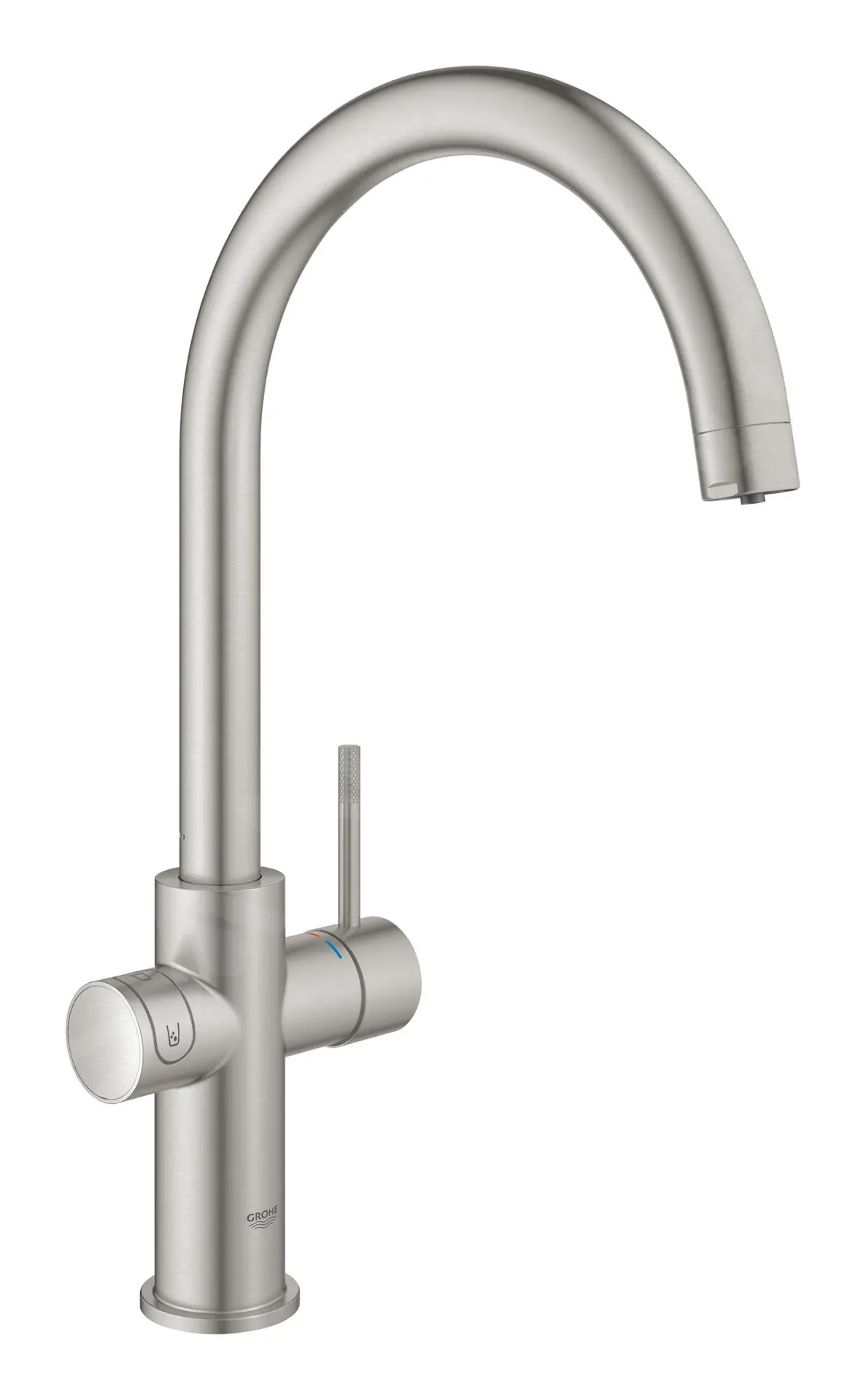 Grohe Blue Home - Miscelatore Connected Per Lavello, Con Sistema Di Filtraggio E Raffreddamento, Supersteel 31455DC1 3 Grohe Blue Home - Miscelatore Connected Per Lavello, Con Sistema Di Filtraggio E Raffreddamento, Supersteel 31455DC1 - immagine 3