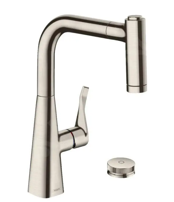 Hansgrohe M71 - Miscelatore Da Lavello A 2 Fori M7120-H220 Con Doccetta Estraibile, SBOX, Simil Inox 73805800 1 Hansgrohe M71 - Miscelatore Da Lavello A 2 Fori M7120-H220 Con Doccetta Estraibile, SBOX, Simil Inox 73805800