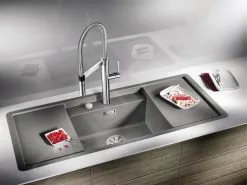 Blanco Culina S - Miscelatore Da Lavello Con Braccio Di Erogazione Flessibile, Acciaio Inox 517598 -Vendite Accessori per Cucina 8b8595d4a12d20ef7a9a3926