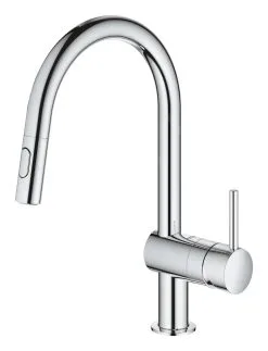 Grohe Minta - Miscelatore Per Lavello Con Doccetta Estraibile, Cromato 32321002 -Vendite Accessori per Cucina 8c651a4e8202e7268ba2c3a2