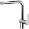 Paffoni West - Miscelatore Da Lavello Con Doccetta Estraibile, Cromato WS285CR