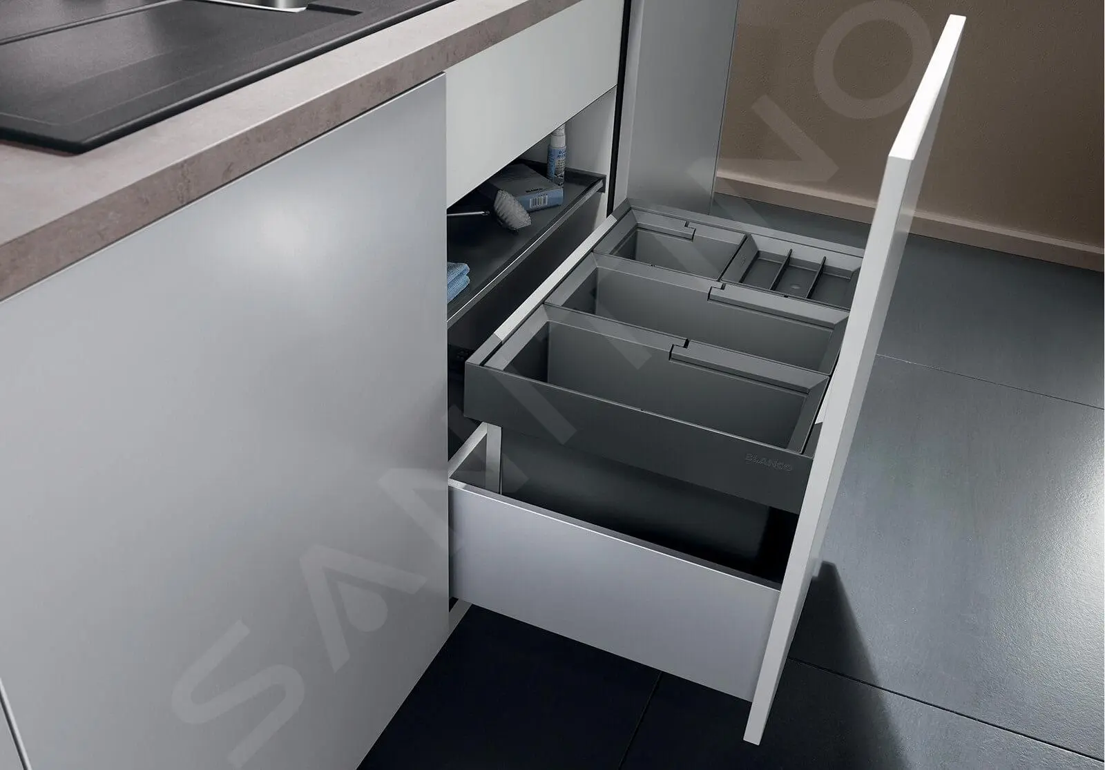 Blanco Flexon II - Pattumiera Ad Incasso, Differenziata, 42 L 521474 3 Blanco Flexon II - Pattumiera Ad Incasso, Differenziata, 42 L 521474 - immagine 3