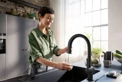 Hansgrohe Aqittura M91 - Miscelatore Da Lavello, Con Bocca Di Erogazione Estraibile, SodaSystem, SBox, Nero Opaco 76806670 -Vendite Accessori per Cucina 9e0f64472639d1e7324f6fbf