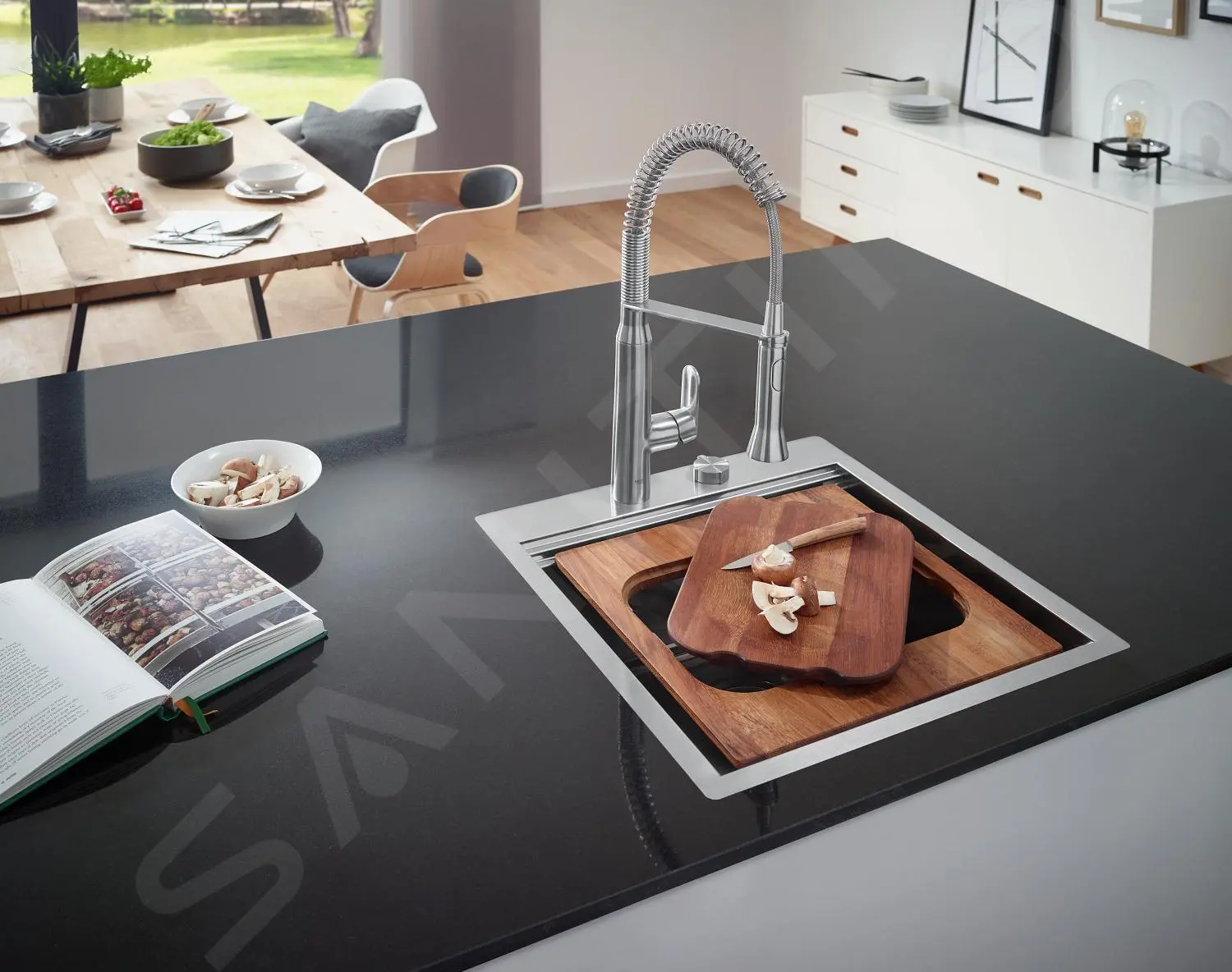 Grohe K7 - Miscelatore Monocomando Per Lavello, Supersteel 31379DC0 6 Grohe K7 - Miscelatore Monocomando Per Lavello, Supersteel 31379DC0 - immagine 6