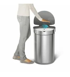 Simplehuman Pattumiere - Pattumiera Touchless Con Sensore Di Movimento, 45 L, Acciaio Inox Spazzolato ST2009 -Vendite Accessori per Cucina a13d94236f12cac3f848286c