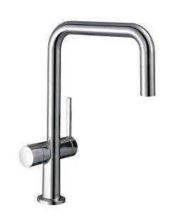 Hansgrohe M54 - Miscelatore Da Lavello Talis U 220, Con Valvola D&apos;arresto Per Elettrodomestici, Cromo 72807000