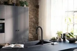 Hansgrohe Aqittura M91 - Miscelatore Da Lavello, Con Bocca Di Erogazione Estraibile, SodaSystem, SBox, Nero Opaco 76806670 -Vendite Accessori per Cucina a49e4697f2dd45759b6f058d