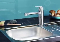 Grohe Eurosmart Cosmopolitan - Miscelatore Monocomando Per Lavello, Cromato 30193000 -Vendite Accessori per Cucina a61d69a92cac4c09a6980475