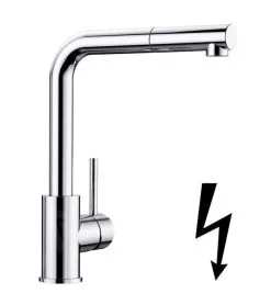 Blanco Mila S - Miscelatore Da Lavello Con Bocca Di Erogazione Estraibile, Cromo 521466