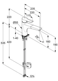 Kludi Mix - Miscelatore Da Lavello Con Bocca Di Erogazione Estraibile, Cromo 329430575 -Vendite Accessori per Cucina aa248d63079c9944a12ea792