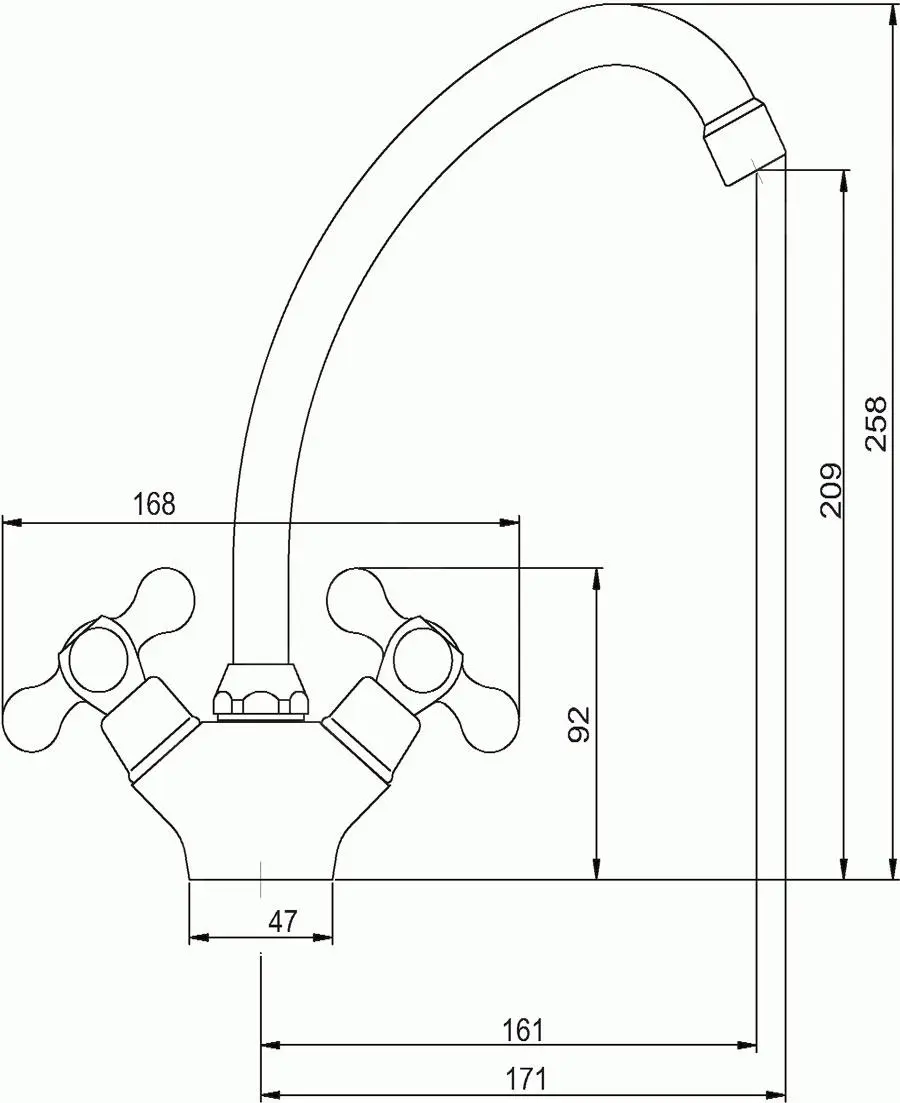 Novaservis Titania Retro II - Miscelatore Da Lavello, Cromo 99113,0 2 Novaservis Titania Retro II - Miscelatore Da Lavello, Cromo 99113,0 - immagine 2