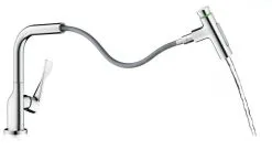 Axor Citterio - Miscelatore Da Lavello Con Doccetta Estraibile E Deviatore, Cromo 39862000 -Vendite Accessori per Cucina ab4a531bb002fb4be92be50b