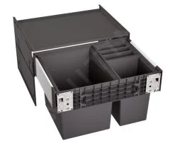 Blanco Select - Pattumiera Incorporata, Differenziata, Capienza 46 L 526205