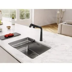 Franke Icon - Miscelatore Da Lavello FG 5185.901, Nero Opaco 115.0625.187 -Vendite Accessori per Cucina aceba2eadabf65168ccf1369