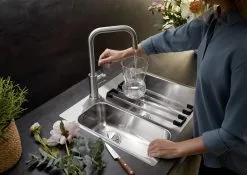 Blanco Jandora - Miscelatore Da Lavello, Acciaio Inox Spazzolato 526615 -Vendite Accessori per Cucina ad62f2daa0089885d84a2b9f