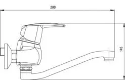 Novaservis Metalia 56 - Miscelatore Da Lavello, Cromo 56070,0 -Vendite Accessori per Cucina add50c93f8a592e55b05e949