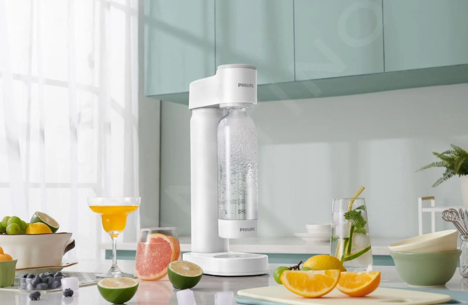 Philips GoZero - Soda Maker Lite Con Accessori, Bianco ADD4901WH/10 12 Philips GoZero - Soda Maker Lite Con Accessori, Bianco ADD4901WH/10 - immagine 12