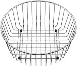 Blanco Accessori - Cesto Universale Per Lavello, Diametro 365 Mm, Acciaio Inox 220574