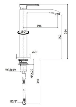 Paffoni Level - Miscelatore Da Lavello, Cromato LES188CR -Vendite Accessori per Cucina c128f7d739d516e0c53d8d35