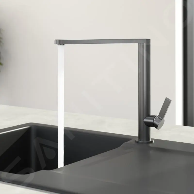 Villeroy & Boch Finera - Miscelatore Da Lavello, Antracite 92700005 8 Villeroy & Boch Finera - Miscelatore Da Lavello, Antracite 92700005 - immagine 8