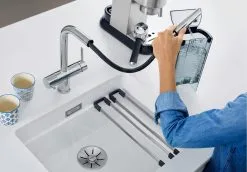 Blanco Fontas S II - Miscelatore Da Lavello Con Doccetta Estraibile E Funzione Di Filtraggio, Bianco 525204 8 Blanco Fontas S II - Miscelatore Da Lavello Con Doccetta Estraibile E Funzione Di Filtraggio, Bianco 525204 -Vendite Accessori per Cucina c4f532d09b77586c40349cc1