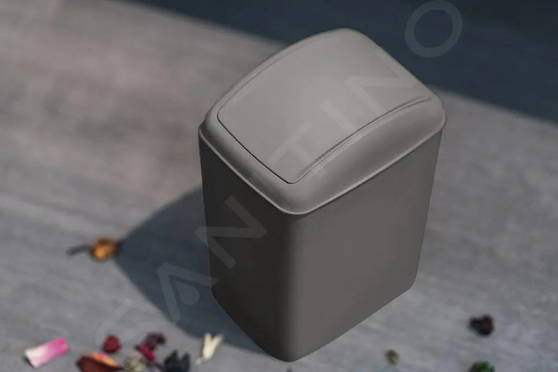 Aqualine Accessori - Pattumiera Soft 5 L, Terra TRN-187-05 3 Aqualine Accessori - Pattumiera Soft 5 L, Terra TRN-187-05 - immagine 3