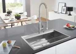 Grohe K7 - Miscelatore Monocomando Per Lavello, Supersteel 31379DC0 13 Grohe K7 - Miscelatore Monocomando Per Lavello, Supersteel 31379DC0 -Vendite Accessori per Cucina c9678ce10b77a9158eb951e3