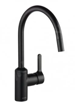 Kludi Bingo Star - Miscelatore Da Lavello Con Bocca Di Erogazione Estraibile, Nero Opaco 428513978