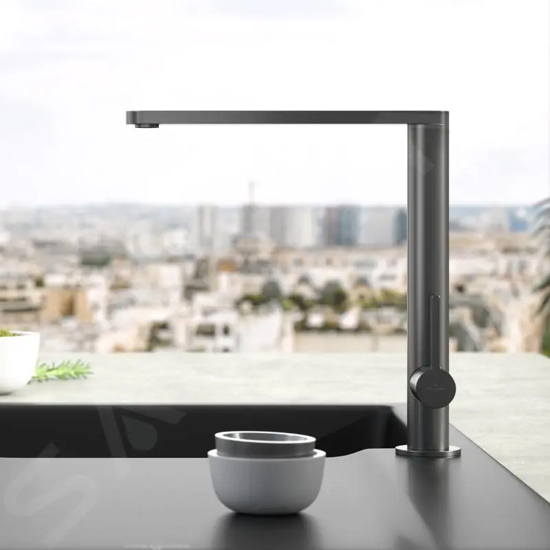 Villeroy & Boch Finera - Miscelatore Da Lavello, Antracite 92700005 9 Villeroy & Boch Finera - Miscelatore Da Lavello, Antracite 92700005 - immagine 9