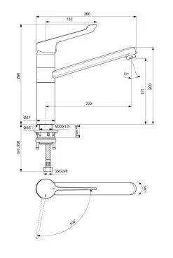 Ideal Standard CeraFlex - Miscelatore Da Lavello Con Leva Clinica, BlueStart,cromo BC137AA 5 Ideal Standard CeraFlex - Miscelatore Da Lavello Con Leva Clinica, BlueStart,cromo BC137AA -Vendite Accessori per Cucina cce5859dc7e94b8e4b590506