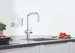 Grohe Blue Home - Miscelatore Connected Per Lavello, Con Sistema Di Filtraggio E Raffreddamento, Cromato 31543000 -Vendite Accessori per Cucina cd0a0e460768821280641f97