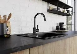 Blanco Mida S - Miscelatore Da Lavello Con Bocca Di Erogazione Estraibile, Nero Opaco 526653 -Vendite Accessori per Cucina cdbed70e7cd0f69dce45a208