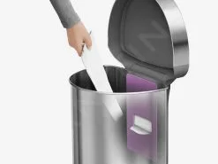 Simplehuman Pattumiere - Pattumiera Touchless Con Sensore Di Movimento, 45 L, Acciaio Inox Spazzolato ST2009 -Vendite Accessori per Cucina cf7687e18f43267f8ad09e12