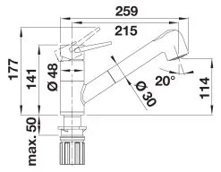 Blanco Wega S - Miscelatore Da Lavello Con Doccetta Estraibile, Cromo 526416 9 Blanco Wega S - Miscelatore Da Lavello Con Doccetta Estraibile, Cromo 526416 -Vendite Accessori per Cucina d60c24c6c7d6b1b0b122467f 2