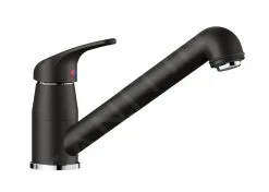 Blanco Daras S - Miscelatore Da Lavello Con Bocca Di Erogazione Estraibile, Nero 526153