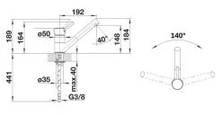 Blanco Antas S - Miscelatore Da Lavello Con Bocca Di Erogazione Estraibile, Color Alluminio/cromo 516765 3 Blanco Antas S - Miscelatore Da Lavello Con Bocca Di Erogazione Estraibile, Color Alluminio/cromo 516765 -Vendite Accessori per Cucina d896057bf8be6ee67375529c 1