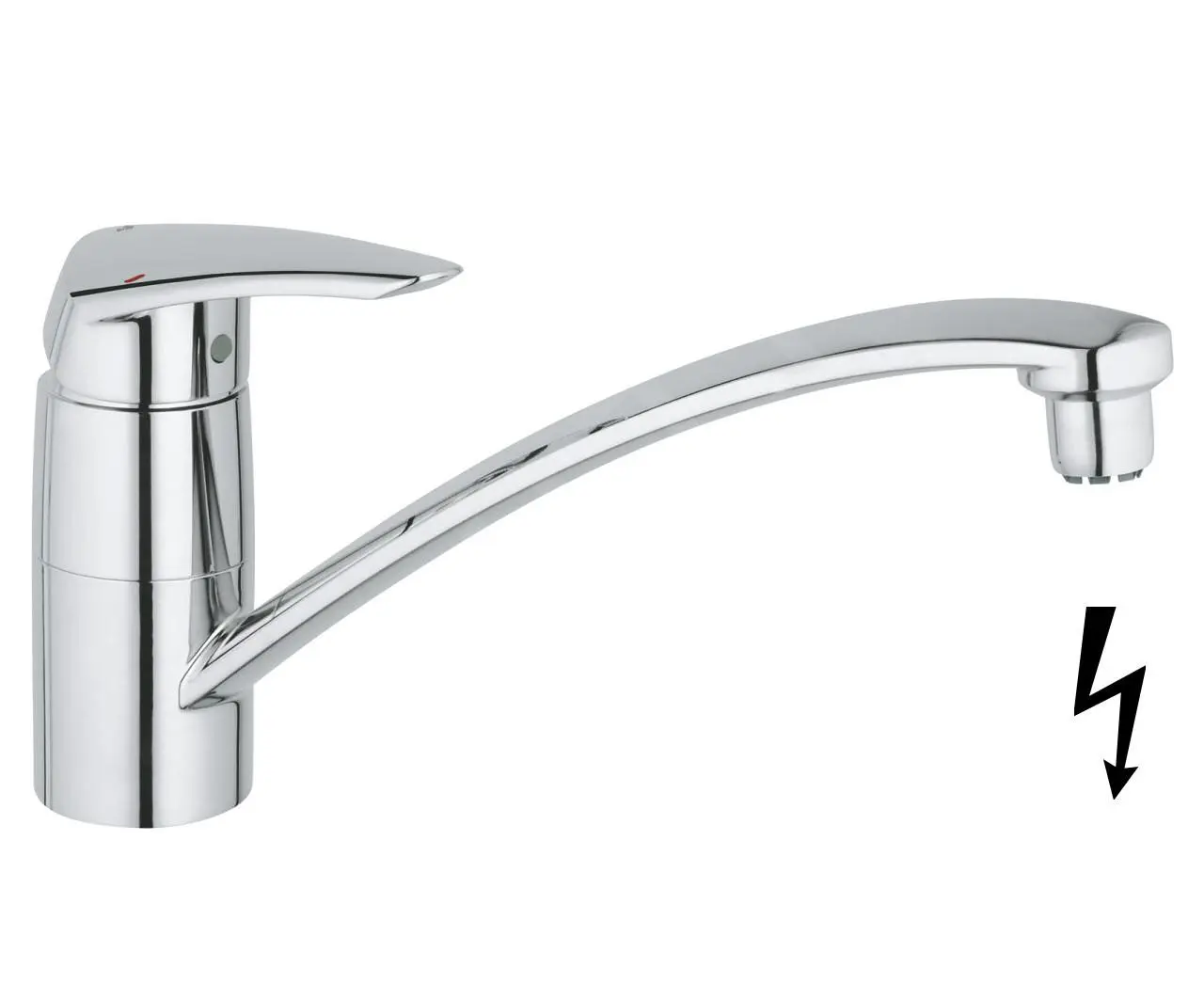 Grohe Eurodisc - Miscelatore Da Lavello, Cromo 33771001 1 Grohe Eurodisc - Miscelatore Da Lavello, Cromo 33771001