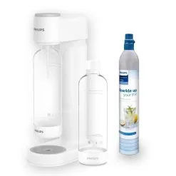Philips GoZero - Soda Maker Lite Con Accessori, Bianco ADD4901WH/10