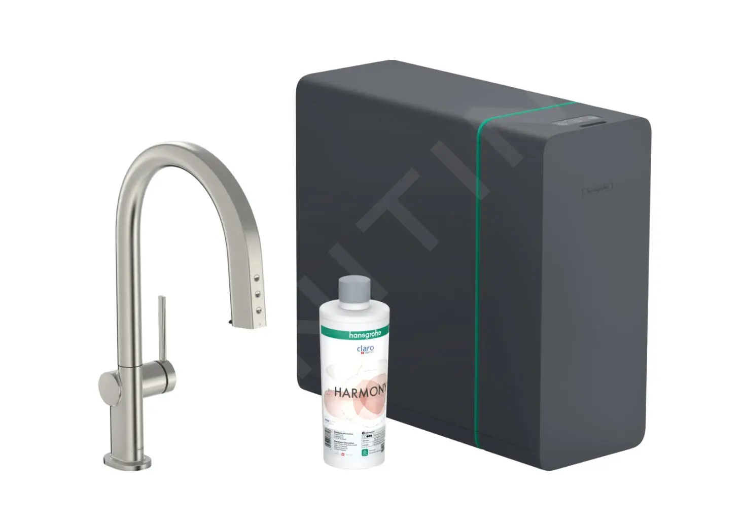 Hansgrohe Aqittura M91 - Miscelatore Da Lavello, Con Bocca Di Erogazione Estraibile, SodaSystem, SBox, Simil Inox 76836800 1 Hansgrohe Aqittura M91 - Miscelatore Da Lavello, Con Bocca Di Erogazione Estraibile, SodaSystem, SBox, Simil Inox 76836800