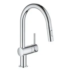 Grohe Minta - Miscelatore Per Lavello Con Doccetta Estraibile, Cromato 32321002