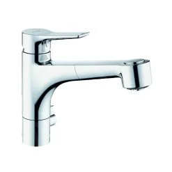 Kludi Mix - Miscelatore Da Lavello Con Doccetta Estraibile E Attacco Multiplo, Cromo 329450575