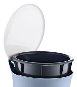 Aqualine Accessori - Pattumiera Pedal 6 L, Terra/bianco TRN-079-05 -Vendite Accessori per Cucina e241022bccadacb9c8d4106d