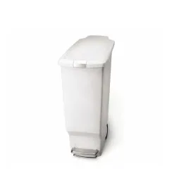 Simplehuman Pattumiere - Pattumiera Slim 40 L, Bianco CW1362