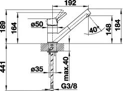 Blanco Antas S - Miscelatore Da Lavello Con Bocca Di Erogazione Estraibile, Pietra Grigia/cromo 518794 -Vendite Accessori per Cucina e7b4bf7cba0b2f59818f5ad7