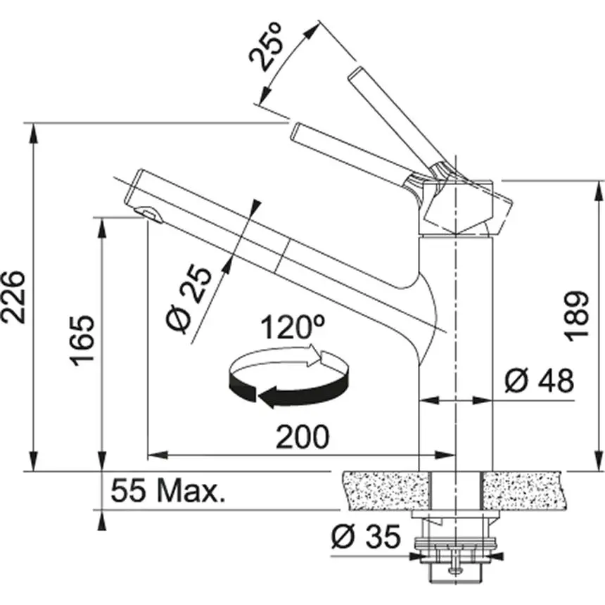 Franke Taros Neo - Miscelatore Da Lavello FC 6383.501 Con Bocca Di Erogazione Estraibile, Acciaio Inox 115.0596.383 2 Franke Taros Neo - Miscelatore Da Lavello FC 6383.501 Con Bocca Di Erogazione Estraibile, Acciaio Inox 115.0596.383 - immagine 2
